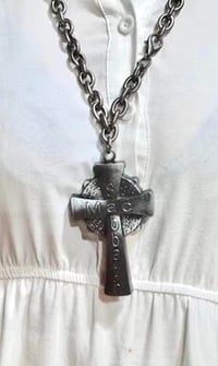 Image 1 of Metal Mac Sabbath burgerfix necklace/bottle opener