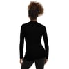 Black BOSSFITTED Women's Long Sleeve Compression Shirt 