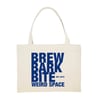 BREWBARKBITE Tote Bag