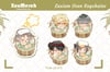 Luxiem Onsen Holiday Keychains | Code 'XUU10' for 10% off