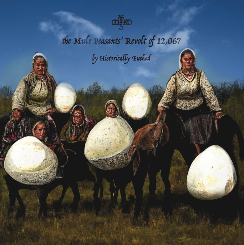 Image of HISTORICALLY FUCKED - 'The Mule Peasants' Revolt of 12,067' LP (pre-order)