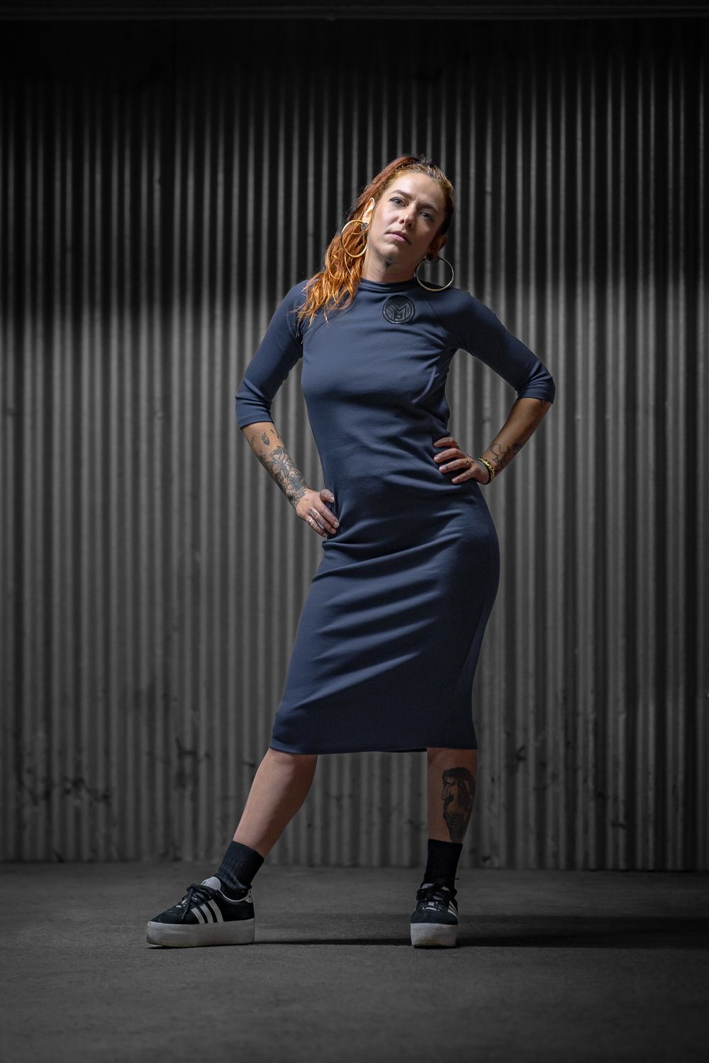 Image of SADE BLUE DRESS