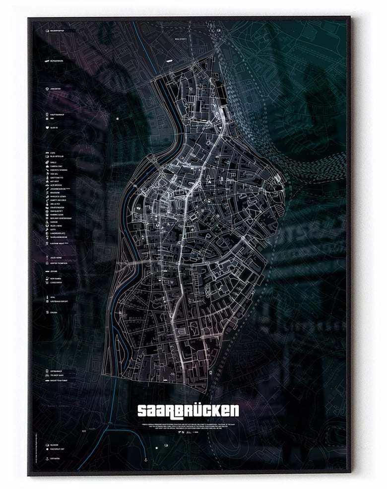 Image of Saarbrücken underground Karte II