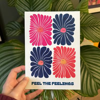 Image 2 of A5 Feel Floral Affirmation Print