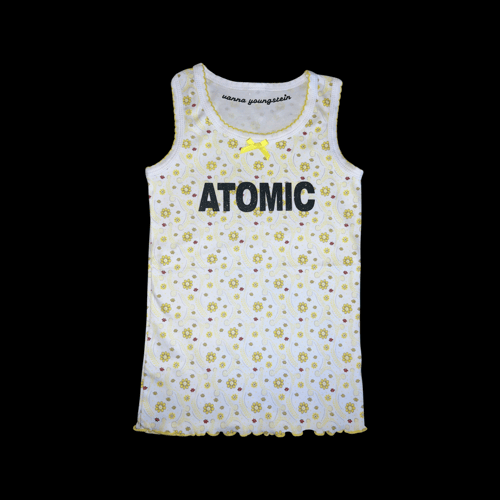 Image of 🖤🦇💛Yellow & Black Atomic Tank Top🦇💛🖤RESTOCK