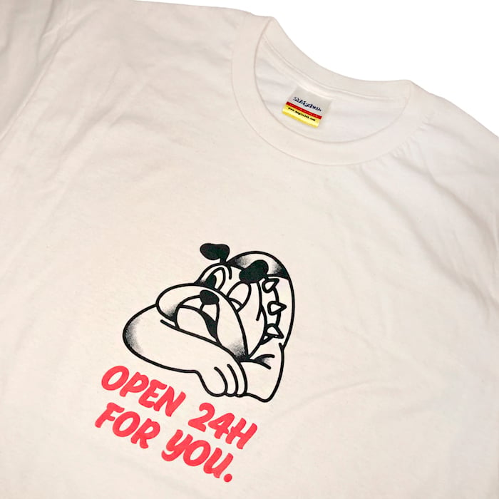 MAGICO - "Open 24H for you." Tee (natural)