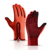 Orange Heated Gloves