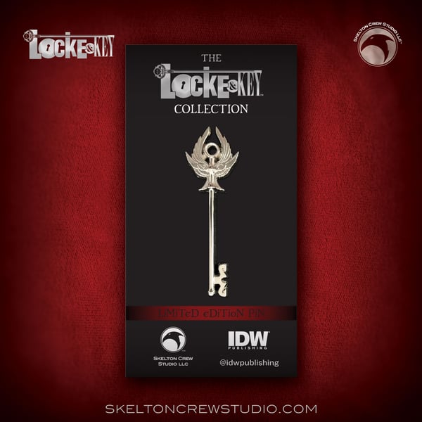 Image of Locke & Key: Limited Edition Angel Key pin!