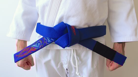 Image of KRAKKEN クラクケン Blue belt 