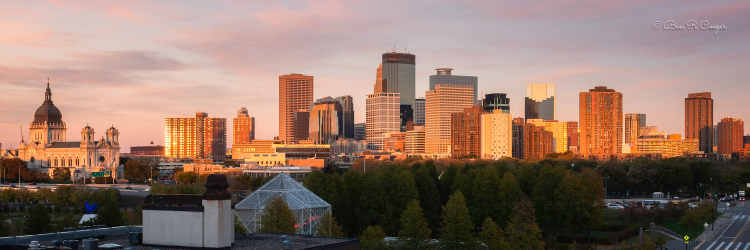 Last Light of the Day in Minneapolis