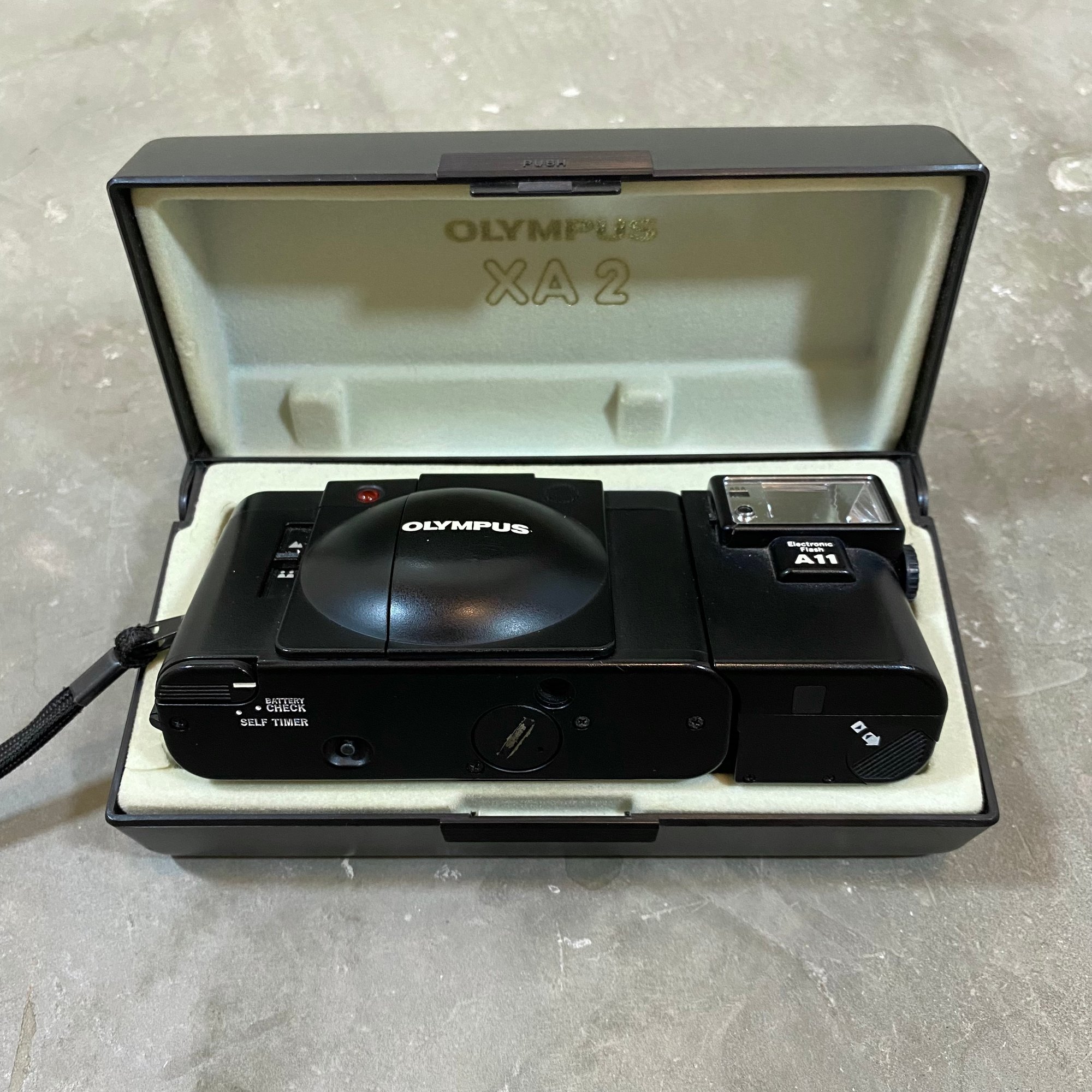 XA Price Olympus XA2 With A11 Flash With Hard Shell Case – Film