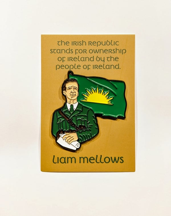 Image of Liam Mellows Badge