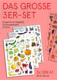 Image 1 of 3 im Paket – DIN A1
