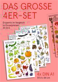 Image 1 of 4 im Paket – DIN A1