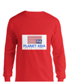 P.A. MEDALLIONS RED Long Sleeve