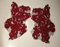 Image 1 of Flame Dress Lace Appliques 