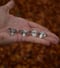Image of Adjustable Sterling Silver Mushroom Rings