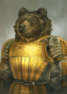Image of Bearwain the Bear Knight