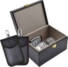 Faraday Box & 2 Pack Faraday Pouch for Car Keys