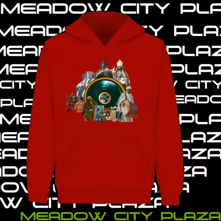 Red "ROOTS DEFENDERS" Hoodie