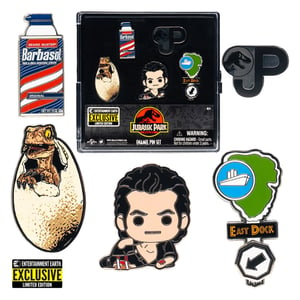 Jurassic Park Enamel Pin 5-Pack (Entertainment Earth Exclusive)