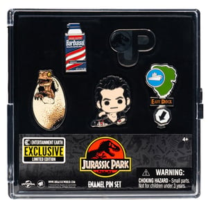 Jurassic Park Enamel Pin 5-Pack (Entertainment Earth Exclusive)