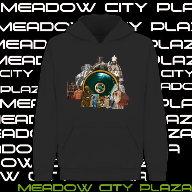Black "ROOTS DEFENDERS" HOODIE