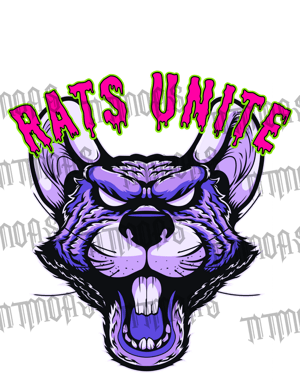 Rats Unite sticker