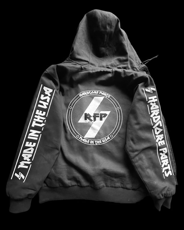 Hardcore Parts Hooded Canvas Work Jacket