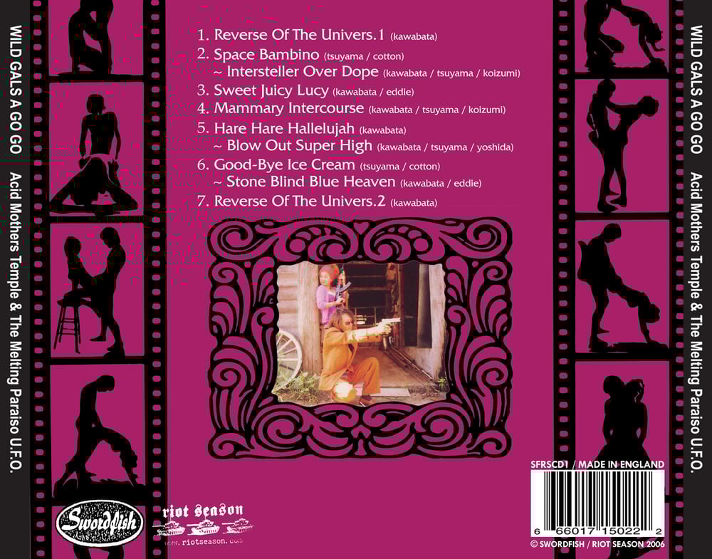 ACID MOTHERS TEMPLE 'Wild Gals A Go-Go' CD