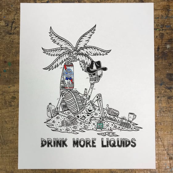 Image of LIQUIDS PRINT