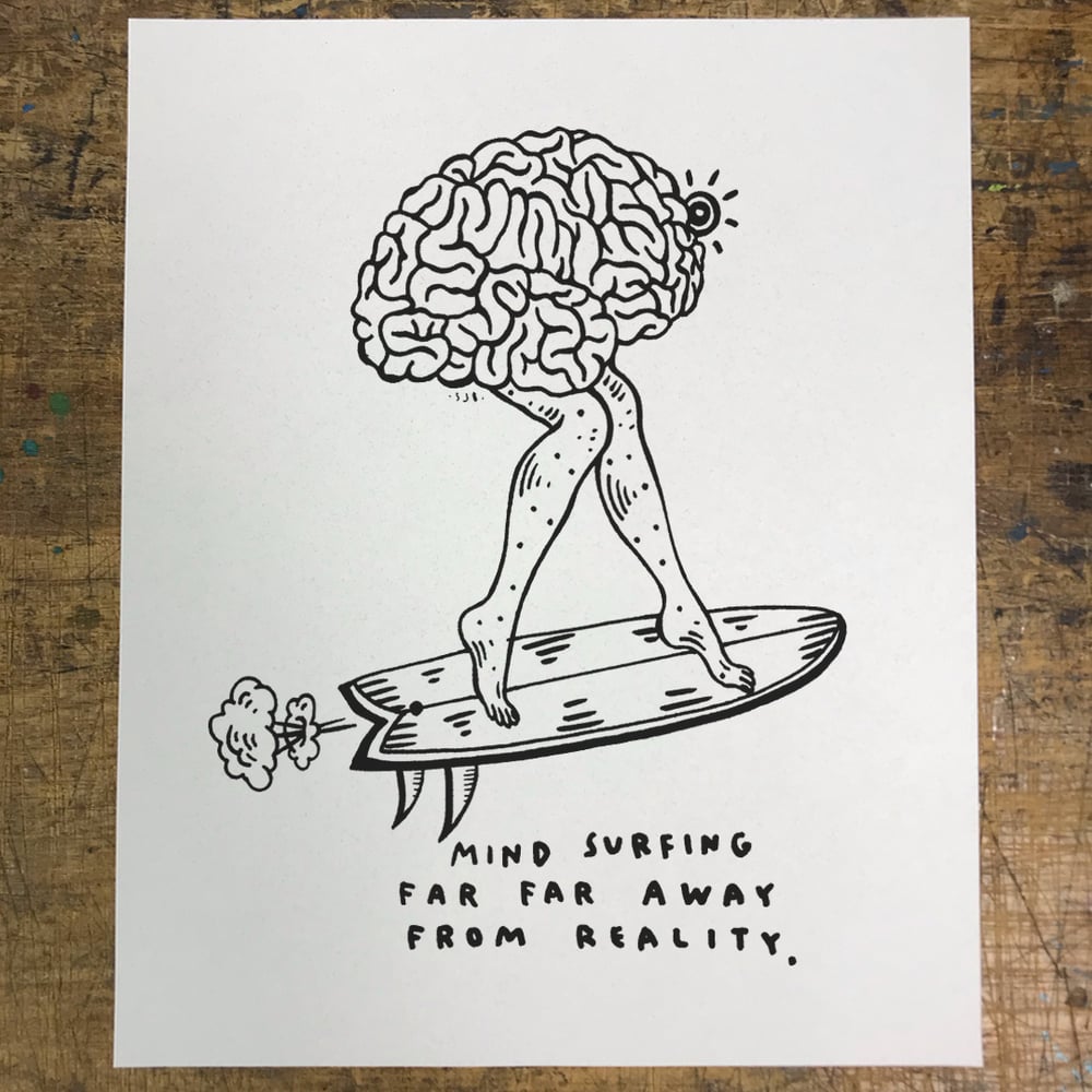 Image of MIND SURF PRINT