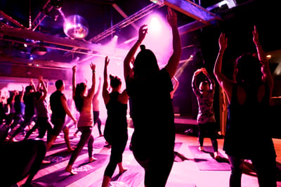 Image of Disco Yoga for 2 plus 2 drinks 