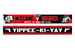 Image of Yippee-Ki-Yay. Die Hard half & half scarf 