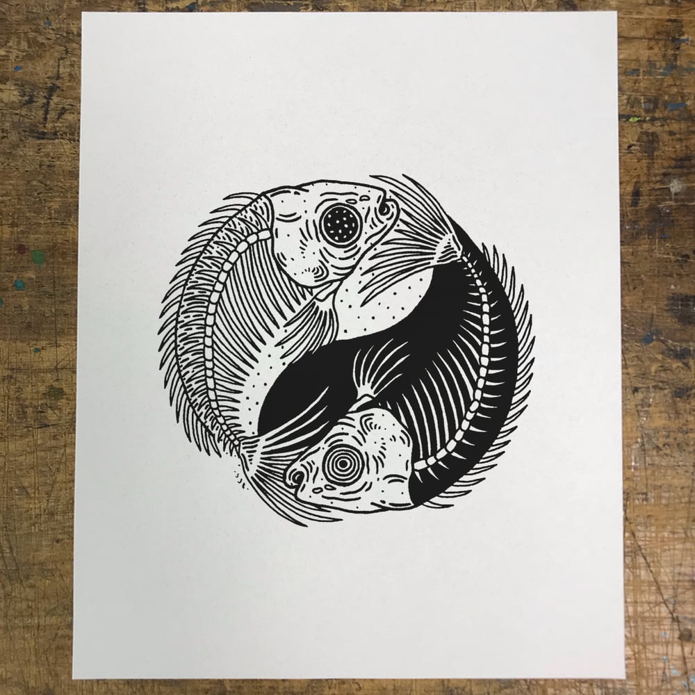 Image of BONES YANG PRINT