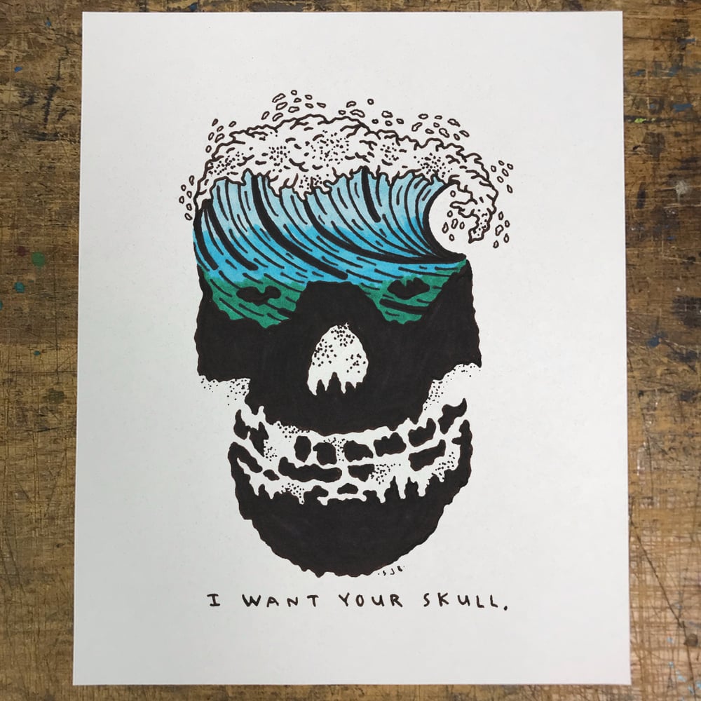 Image of WAVE MISFIT PRINT