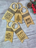 Holiday Wine/Bottle Tags