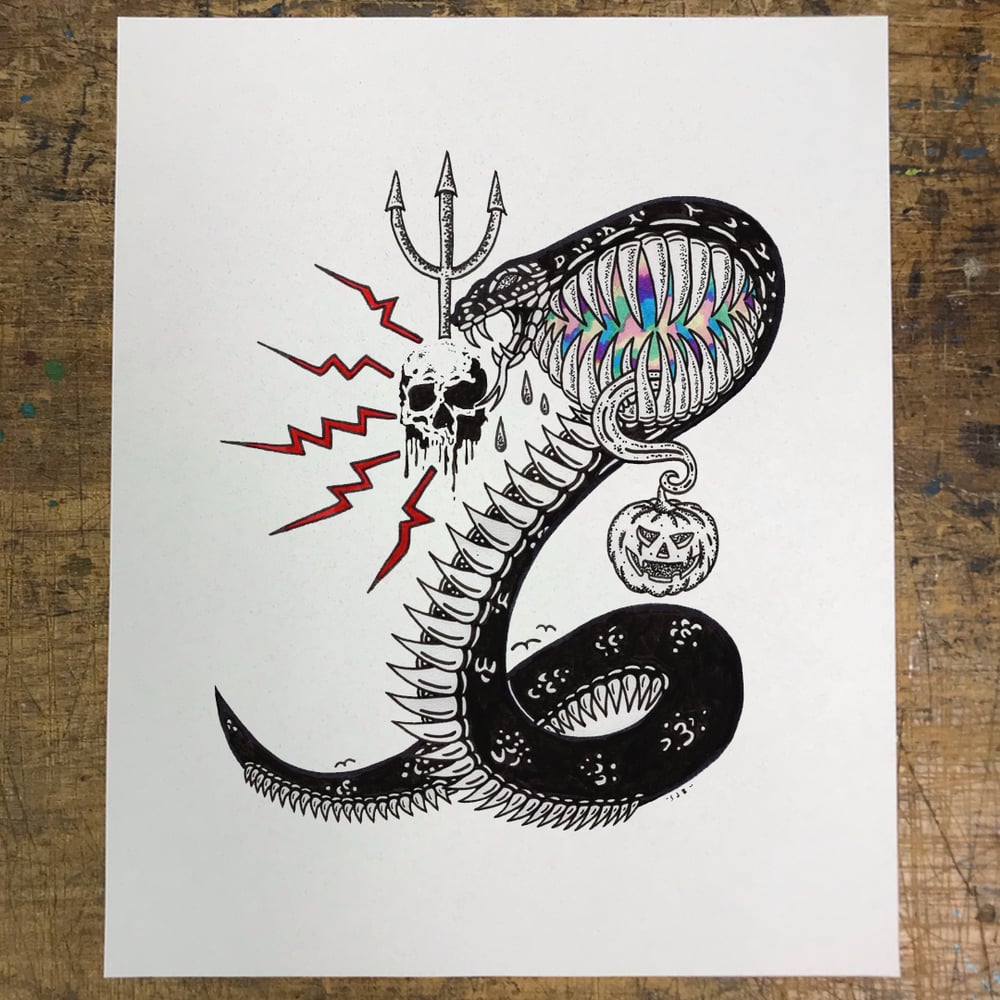 Image of COBRA CHOMP PRINT