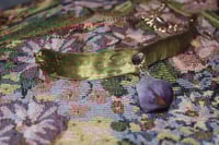Image 1 of Amethyst brass choker