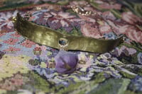 Image 2 of Amethyst brass choker
