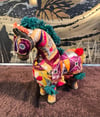 Embroidered Rajasthani Folk Art Horse Toy