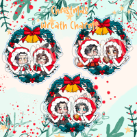 Image 1 of MXTX Christmas Wreath Charms 