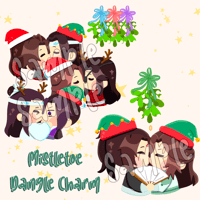 Image 1 of MXTX Mistletoe Dangle Charm