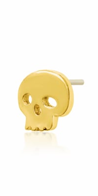 Image 1 of Gold skull 
