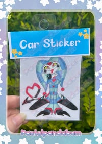Helluva Boss - Sitting Fizzarolli Car sticker