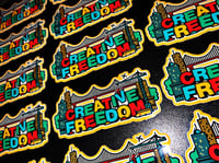 Image 1 of CREATIVE FREEDOM: CITY (STICKER)