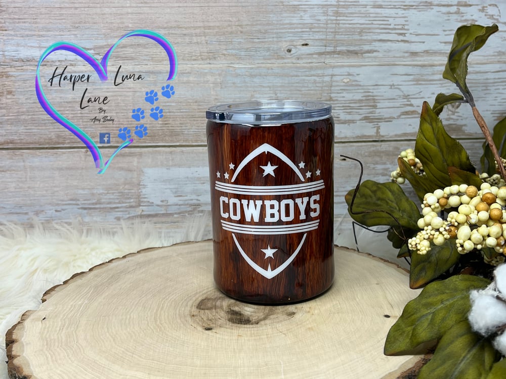Image of 12 oz Cowboys Whiskey Tumbler