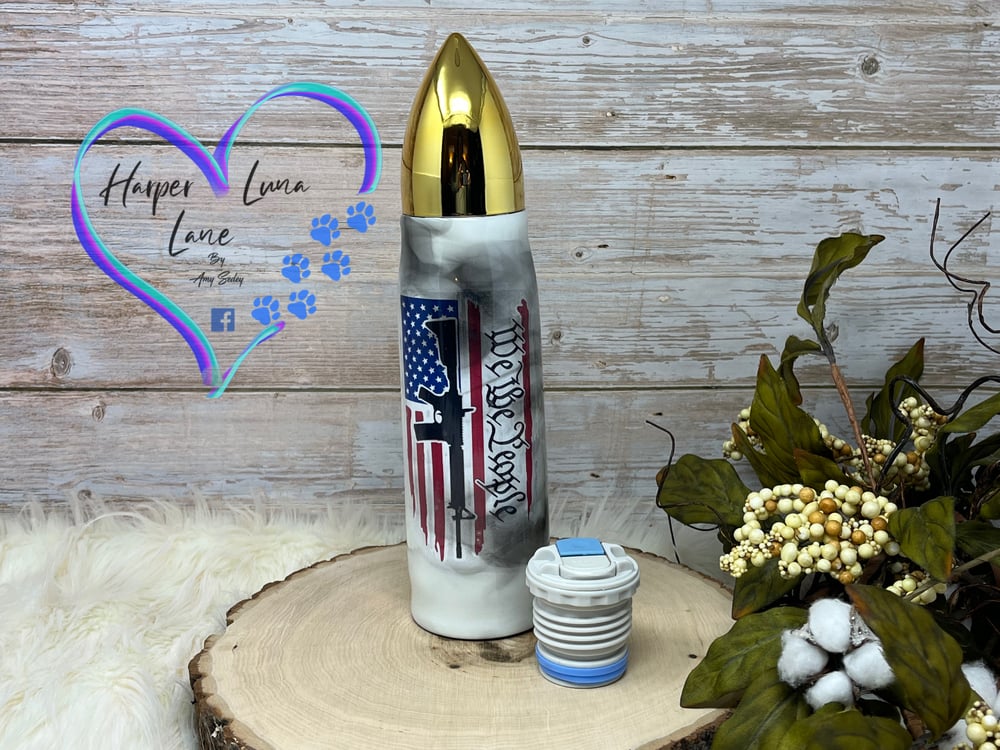 Image of 17oz We The People Smoke Bullet Tumbler