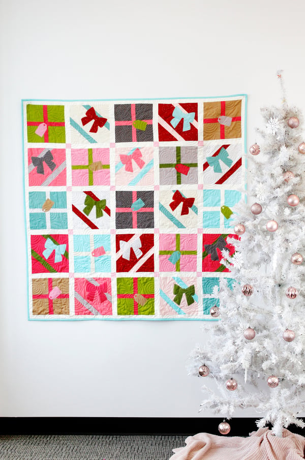 Image of Christmas Presents Quilt Pattern