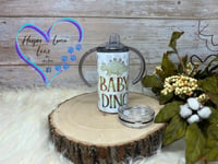 Image 4 of 12oz Baby Dino Sippy and Transition Tumbler 